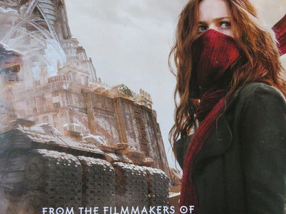 MORTAL ENGINES QUAD (30"x 40") ROLLED POSTER ROBERT SHEEHAN HERA HILMAR 2018 Rendezvous Cinema Movie posters