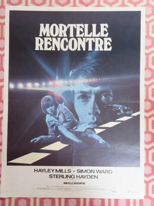 MORTELLE RENCONTRE/ Deadly Strangers FRENCH (23" x 30.5") POSTER HAYLEY MILLS - Rendezvous Cinema