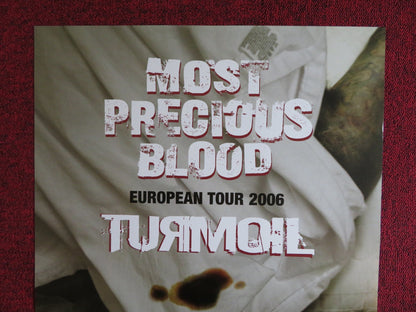 MOST PRECIOUS BLOOD / TURMOIL US MUSIC PROMO TOUR POSTER 2006 Rendezvous Cinema Movie posters