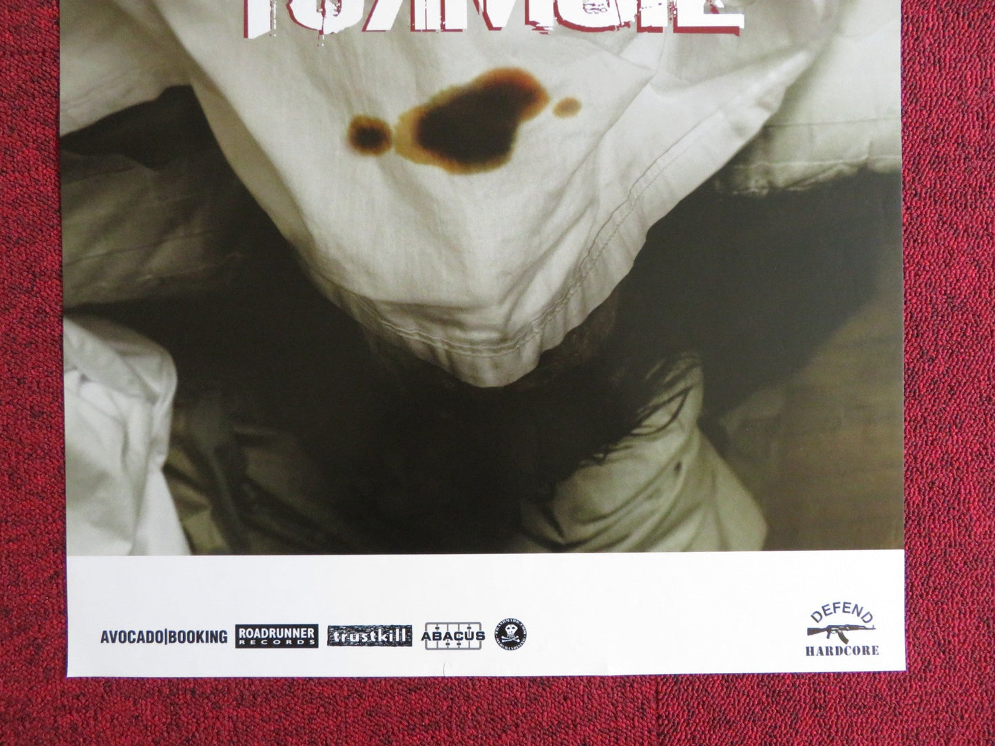 MOST PRECIOUS BLOOD / TURMOIL US MUSIC PROMO TOUR POSTER 2006 Rendezvous Cinema Movie posters