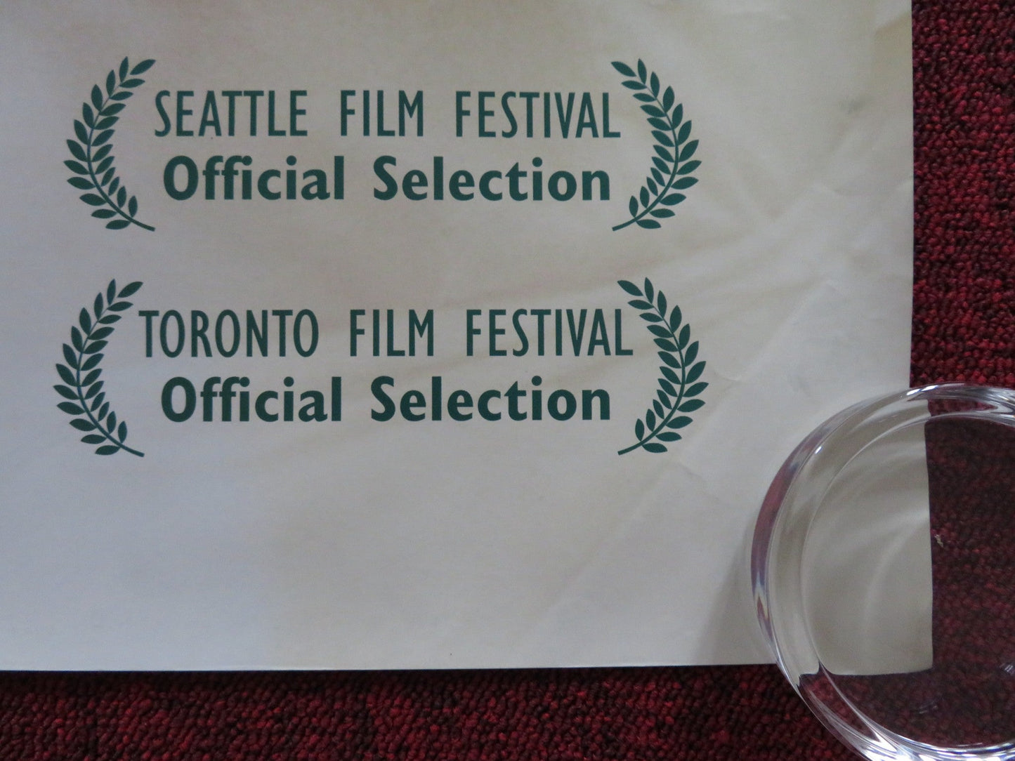 MOSTLY MARTHA UK QUAD (30"x 40") ROLLED POSTER SERGIO CASTELLLITTO 2001 Rendezvous Cinema Movie posters