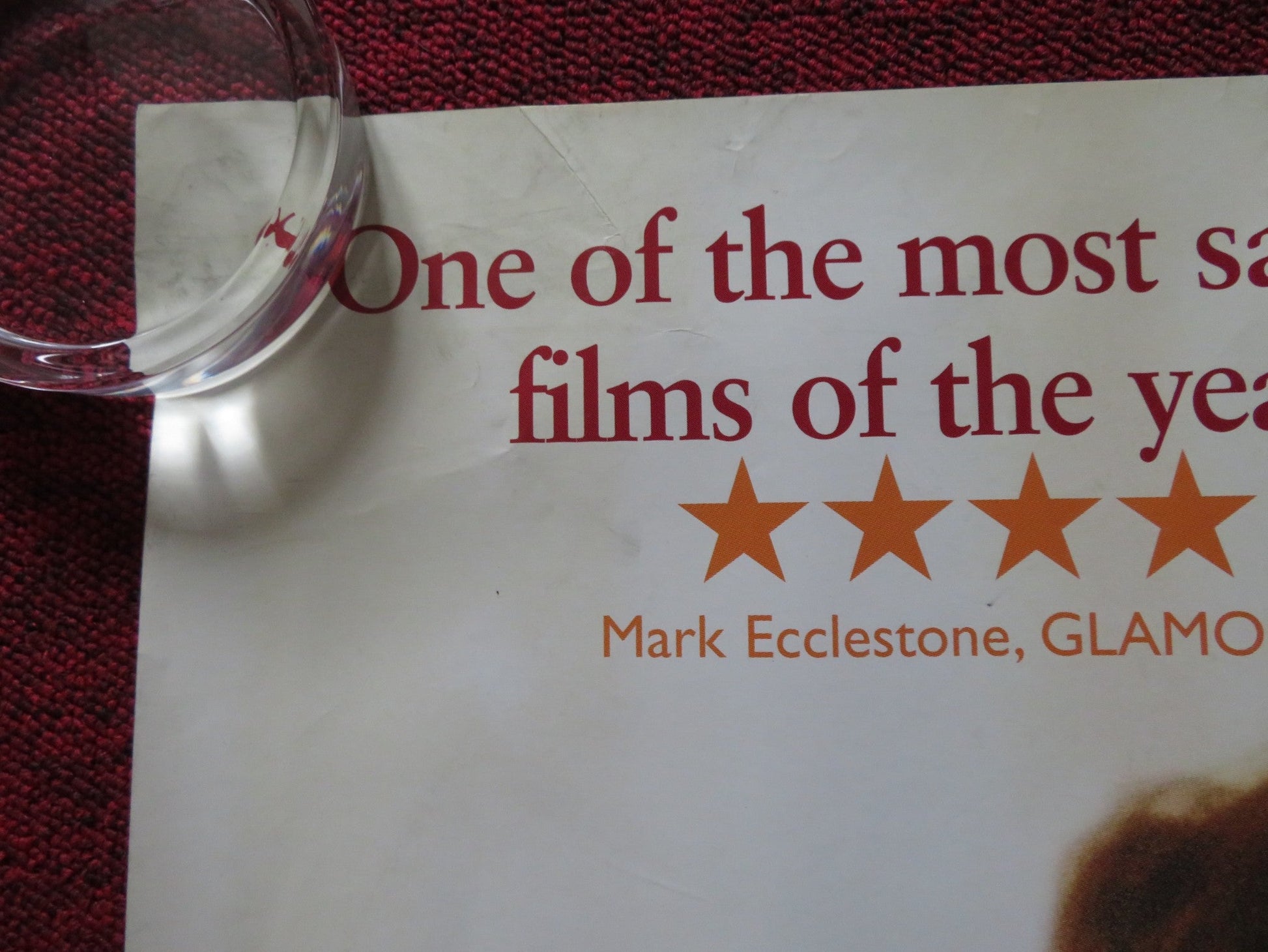 MOSTLY MARTHA UK QUAD (30"x 40") ROLLED POSTER SERGIO CASTELLLITTO 2001 Rendezvous Cinema Movie posters