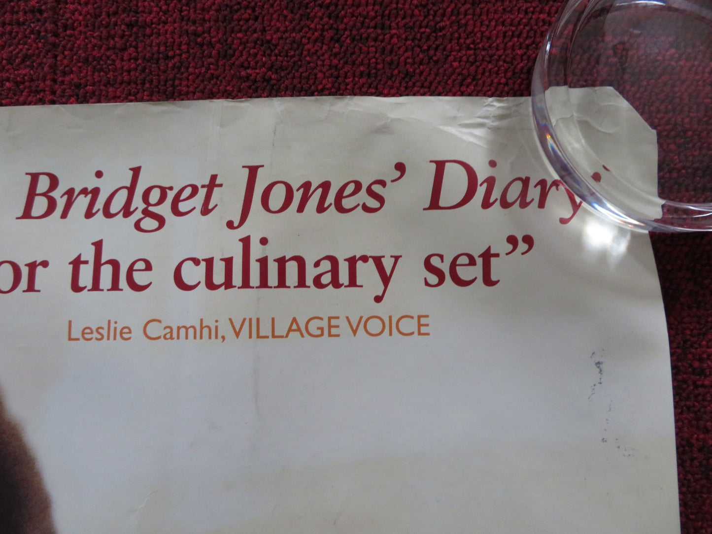 MOSTLY MARTHA UK QUAD (30"x 40") ROLLED POSTER SERGIO CASTELLLITTO 2001 Rendezvous Cinema Movie posters