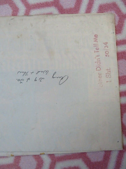 MOTHER DIDN'T TELL ME FOLDED US ONE SHEET POSTER DORTHY MCGUIRE 1950 Movie posters