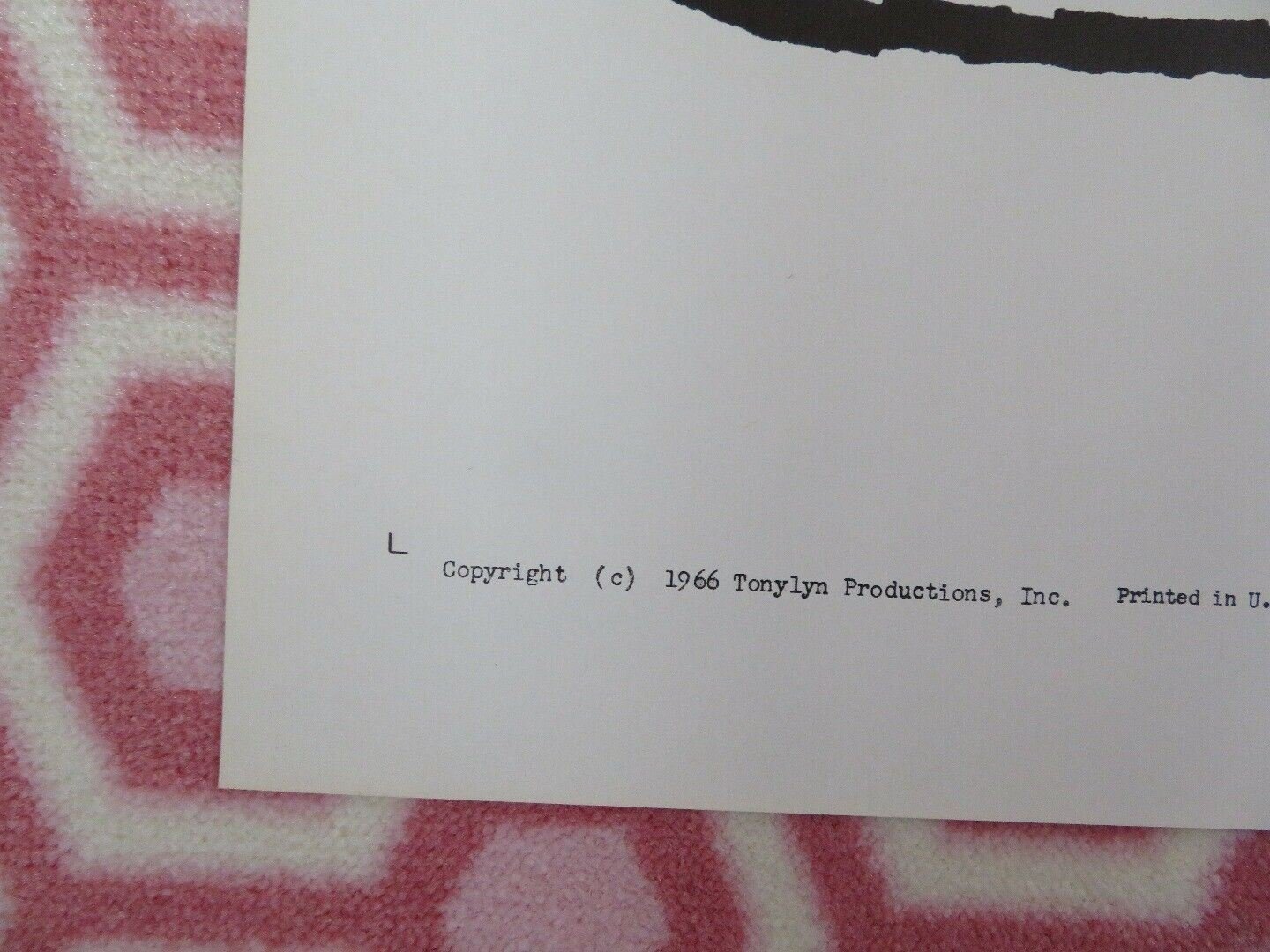 MOTHER GOOSE A GO - GO / UNKISSED BRIDE ONE SHEET POSTER TOM KIRK 1966 Movie posters