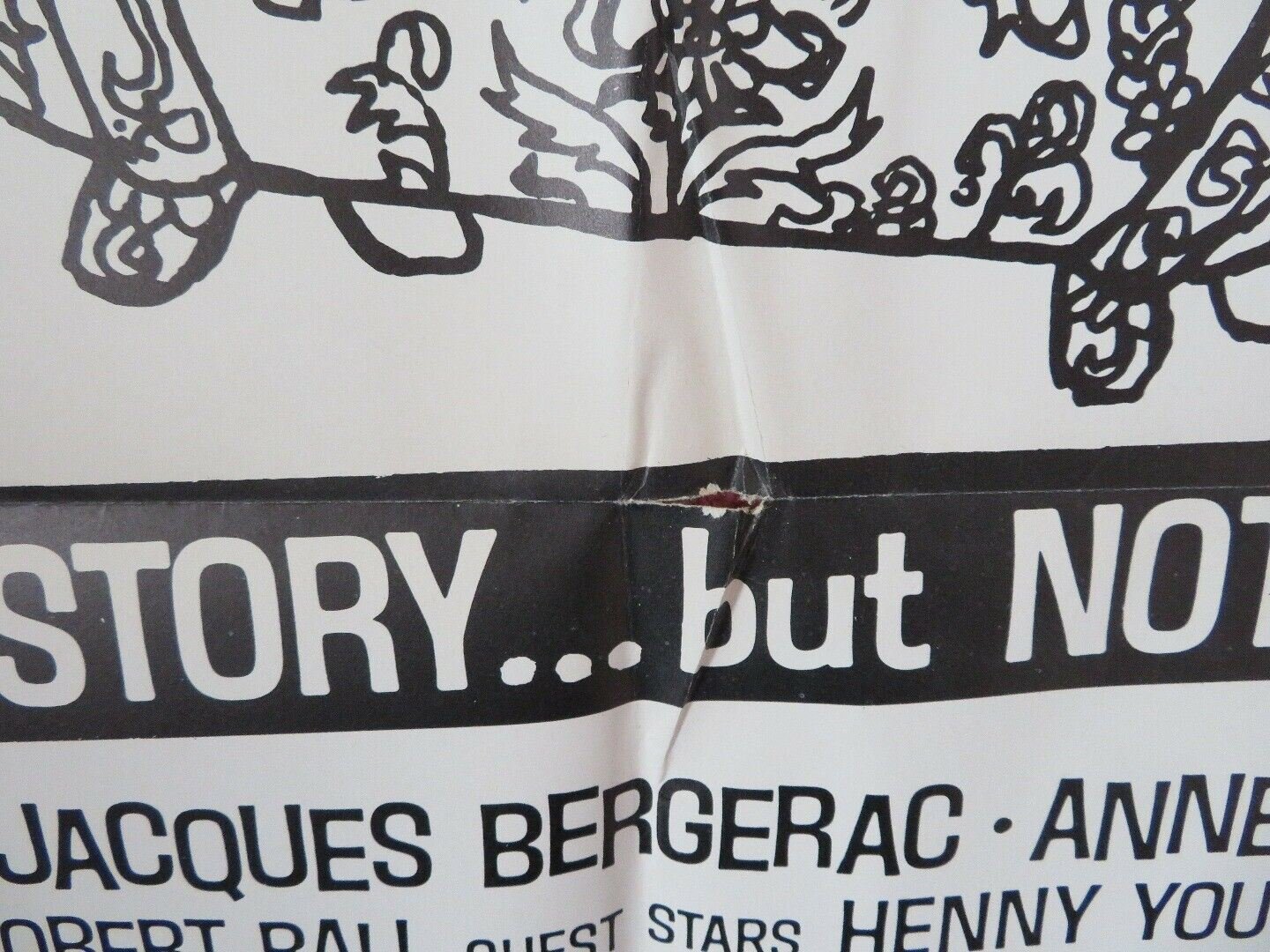 MOTHER GOOSE A GO - GO / UNKISSED BRIDE ONE SHEET POSTER TOM KIRK 1966 Movie posters