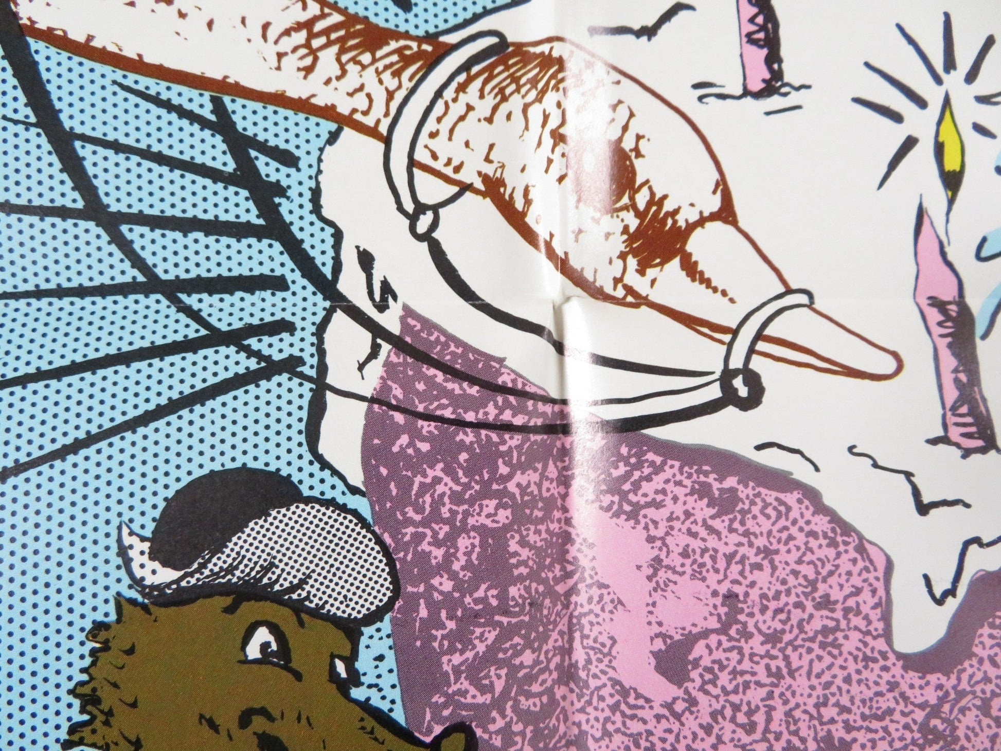 MOTHER GOOSE'S BIRTHDAY PARTY FOLDED US ONE SHEET POSTER K. GORDON MURRAY 1970 Rendezvous Cinema Movie posters