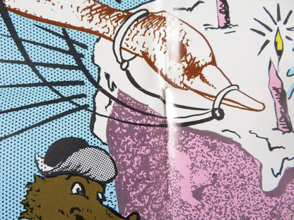 MOTHER GOOSE'S BIRTHDAY PARTY FOLDED US ONE SHEET POSTER K. GORDON MURRAY 1970 Rendezvous Cinema Movie posters