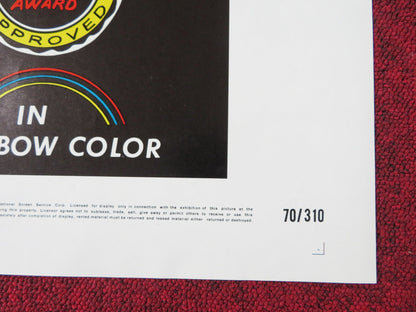 MOTHER GOOSE'S BIRTHDAY PARTY FOLDED US ONE SHEET POSTER K. GORDON MURRAY 1970 Rendezvous Cinema Movie posters