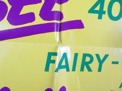 MOTHER GOOSE'S BIRTHDAY PARTY FOLDED US ONE SHEET POSTER K. GORDON MURRAY 1970 Rendezvous Cinema Movie posters