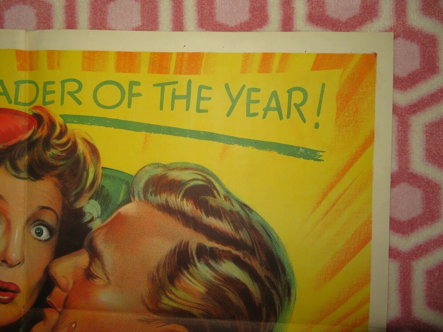 MOTHER IS A FRESHMAN FOLDED US ONE SHEET POSTER LORETTA YOUNG VAN JOHNSON 1949 - Rendezvous Cinema