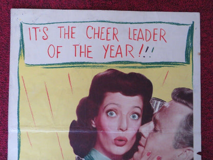 MOTHER IS A FRESHMAN US INSERT (14"x 36") POSTER LORETTA YOUNG VAN JOHNSON 1949 Movie posters