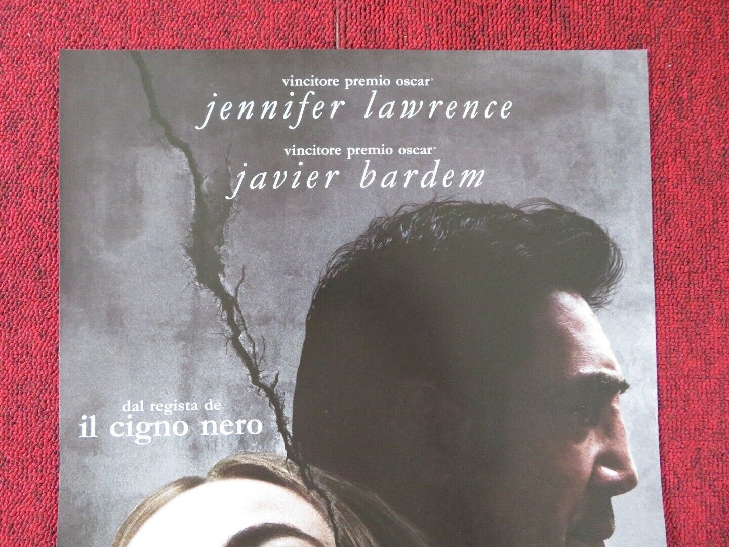 MOTHER! ITALIAN LOCANDINA (27"x13") POSTER JENNIFER LAWRENCE D ARONOFSK 2017 Rendezvous Cinema Movie posters