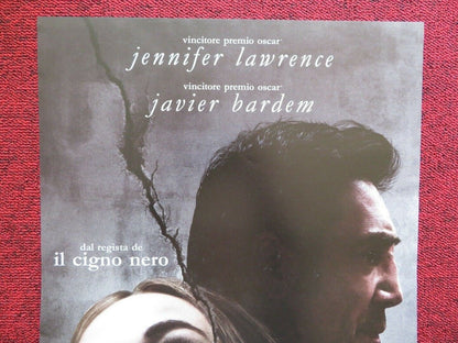 MOTHER! ITALIAN LOCANDINA (27"x13") POSTER JENNIFER LAWRENCE JAVIER BARDEM 2017 - Rendezvous Cinema