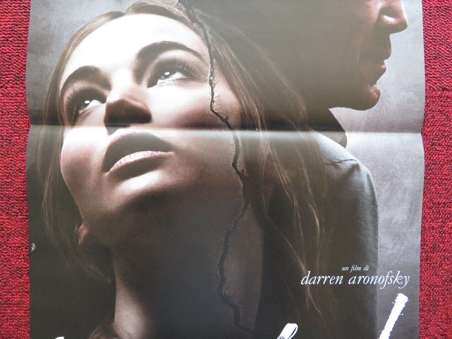 MOTHER! ITALIAN LOCANDINA (27"x13") POSTER JENNIFER LAWRENCE JAVIER BARDEM 2017 - Rendezvous Cinema