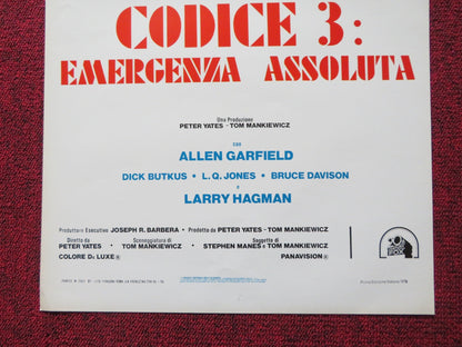 MOTHER, JUGS & SPEED ITALIAN LOCANDINA POSTER BILL COSBY RAQUEL WELCH 1976 Rendezvous Cinema Movie posters