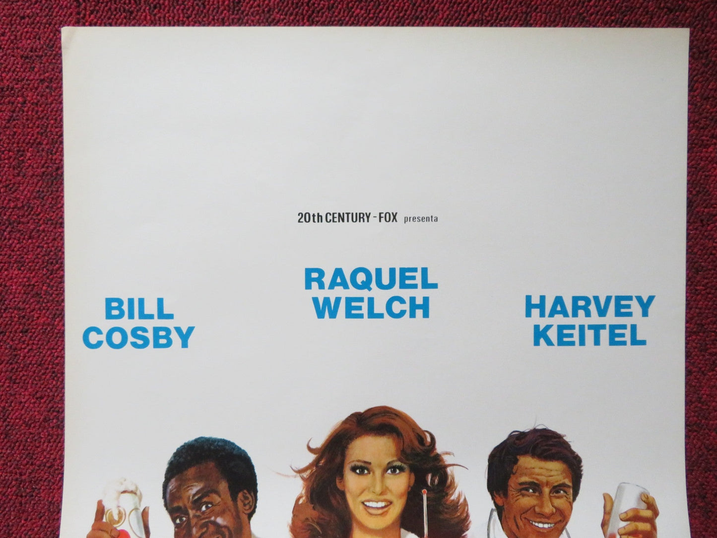 MOTHER, JUGS & SPEED ITALIAN LOCANDINA POSTER BILL COSBY RAQUEL WELCH 1976 Rendezvous Cinema Movie posters