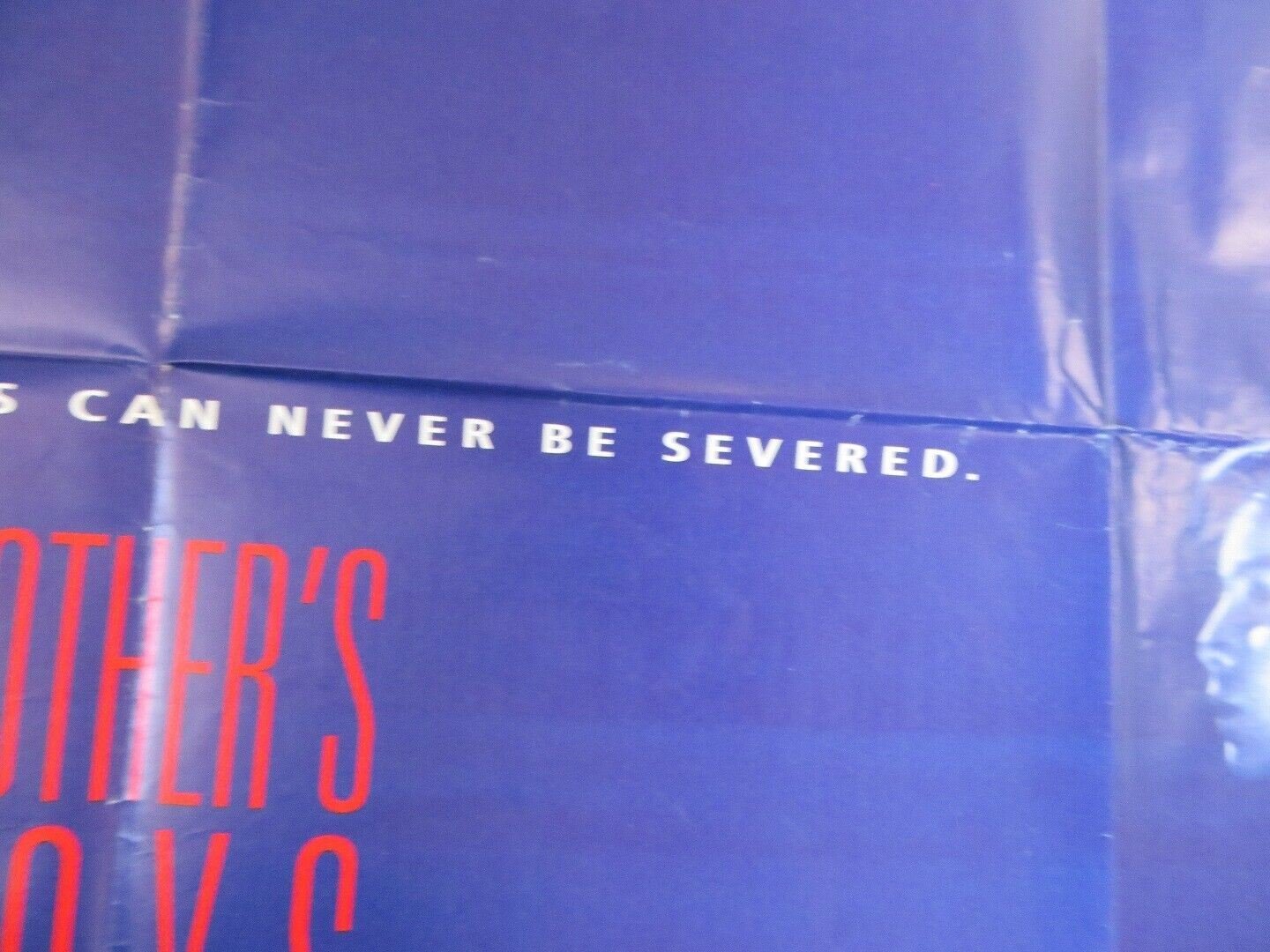 MOTHER'S BOY BRITISH QUAD (30 x 40) POSTER JAMIE LEE CURTIS PETER GALLAGHER 1993 Movie posters