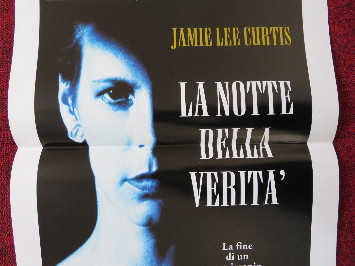 MOTHER'S BOYS ITALIAN LOCANDINA (27.5"x13") POSTER JAMIE LEE CURTIS 1995 - Rendezvous Cinema