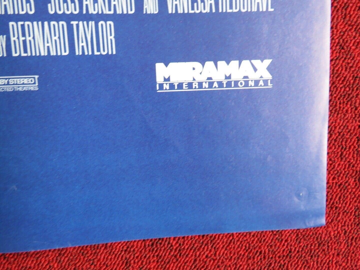 MOTHER'S BOYS UK QUAD POSTER PETER GALLAGHER JAMIE LEE CURTIS 1993 Movie posters