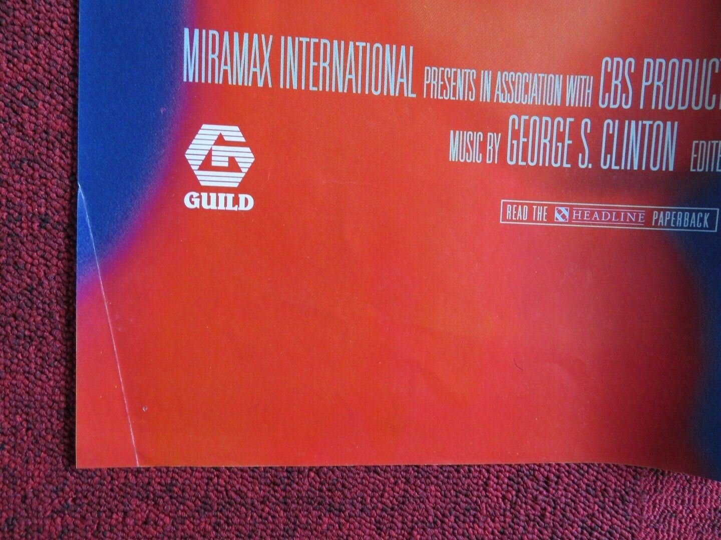 MOTHER'S BOYS UK QUAD POSTER PETER GALLAGHER JAMIE LEE CURTIS 1993 Movie posters