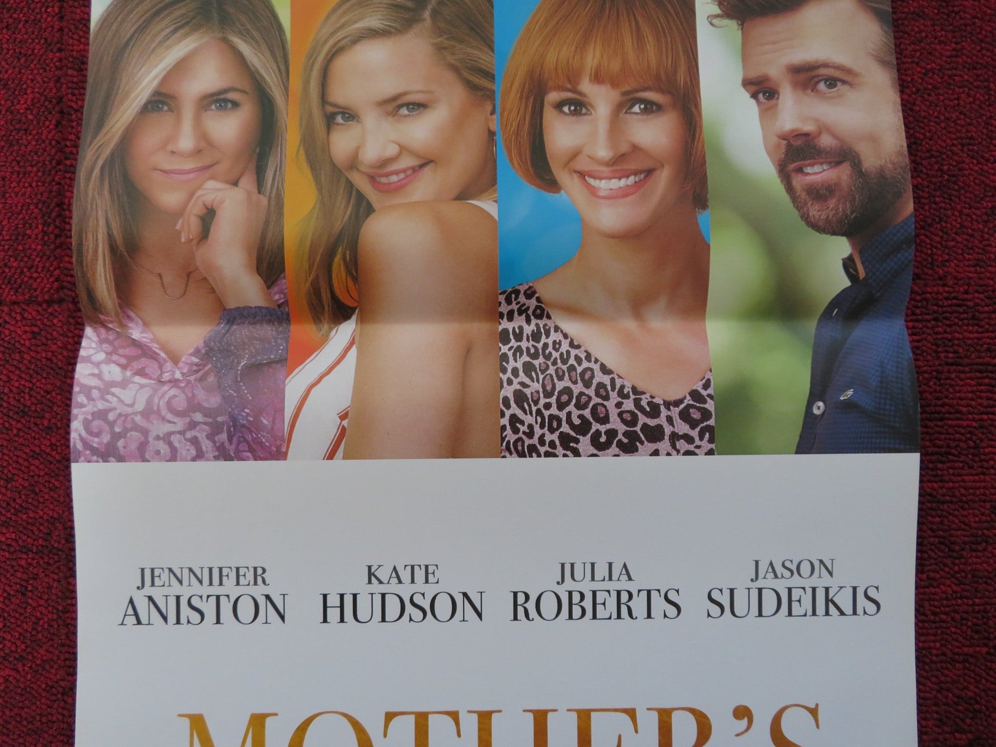MOTHER'S DAY ITALIAN LOCANDINA POSTER JENNIFER ANISTON KATE HUDSON 2016 Rendezvous Cinema Movie posters
