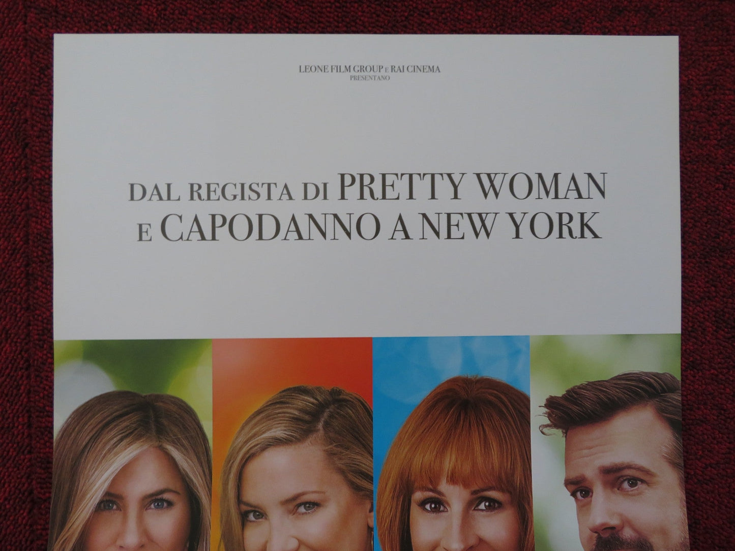 MOTHER'S DAY ITALIAN LOCANDINA POSTER JENNIFER ANISTON KATE HUDSON 2016 Rendezvous Cinema Movie posters