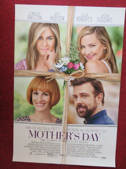 MOTHER'S DAY US ONE SHEET ROLLED POSTER JENNIFER ANISTON JULIA ROBERTS 2016 Movie posters