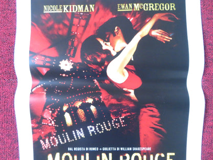 MOULIN ROUGE ITALIAN LOCANDINA POSTER NICOLE KIDMAN EWAN MCGREGOR 2001 Rendezvous Cinema Movie posters
