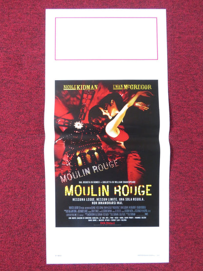 MOULIN ROUGE ITALIAN LOCANDINA POSTER NICOLE KIDMAN EWAN MCGREGOR 2001 Rendezvous Cinema Movie posters