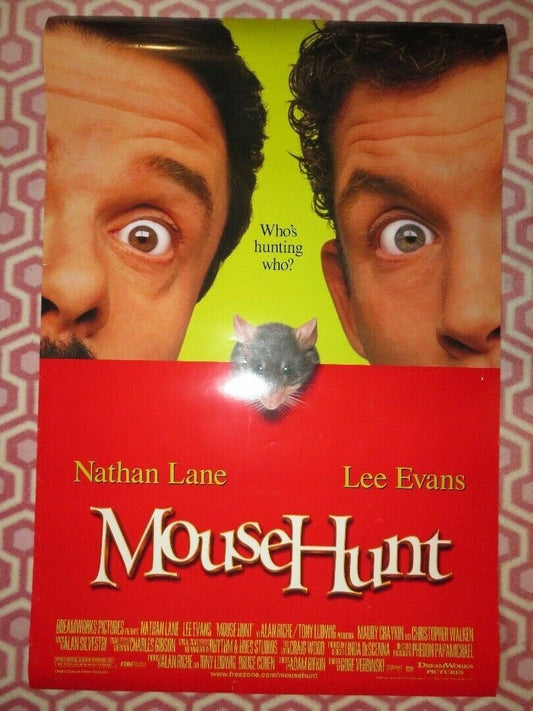 MOUSE HUNT US ONE SHEET ROLLED POSTER NATHAN LANE LEE EVANS '97 Movie posters
