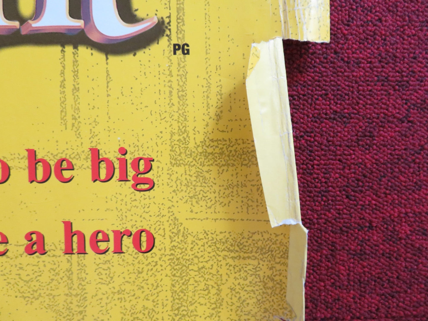 MOUSEHUNT UK QUAD (30"x 40") ROLLED POSTER LEE EVANS NATHAN LANE 1997 Rendezvous Cinema Movie posters