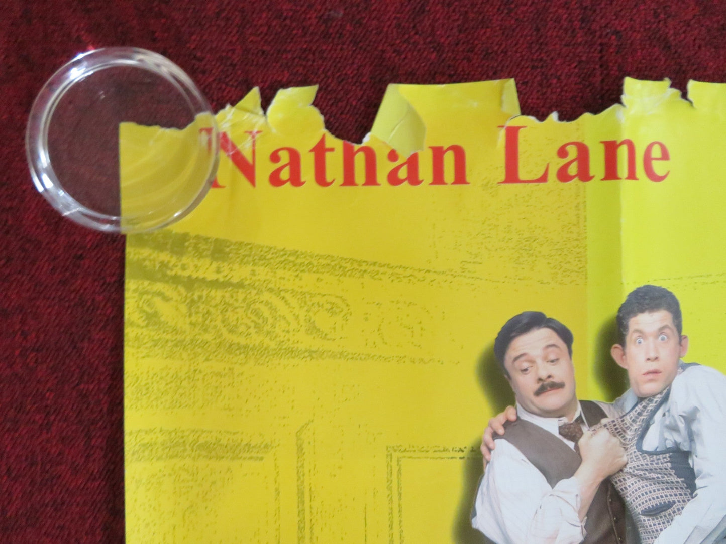 MOUSEHUNT UK QUAD (30"x 40") ROLLED POSTER LEE EVANS NATHAN LANE 1997 Rendezvous Cinema Movie posters