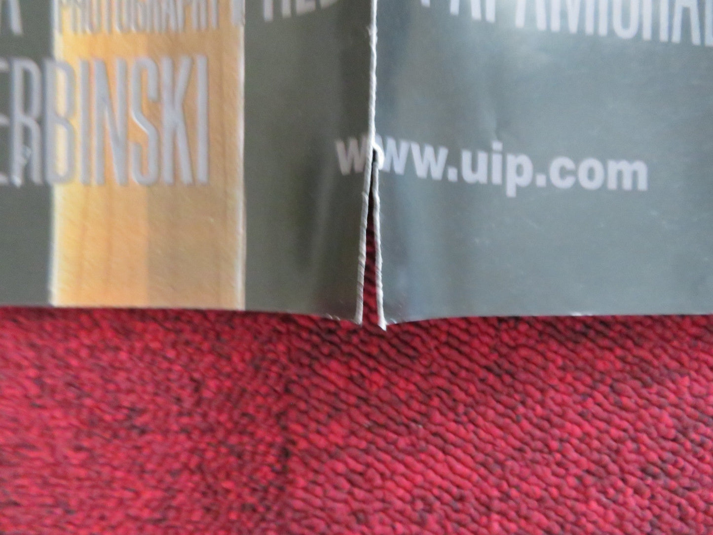 MOUSEHUNT UK QUAD (30"x 40") ROLLED POSTER LEE EVANS NATHAN LANE 1997 Rendezvous Cinema Movie posters