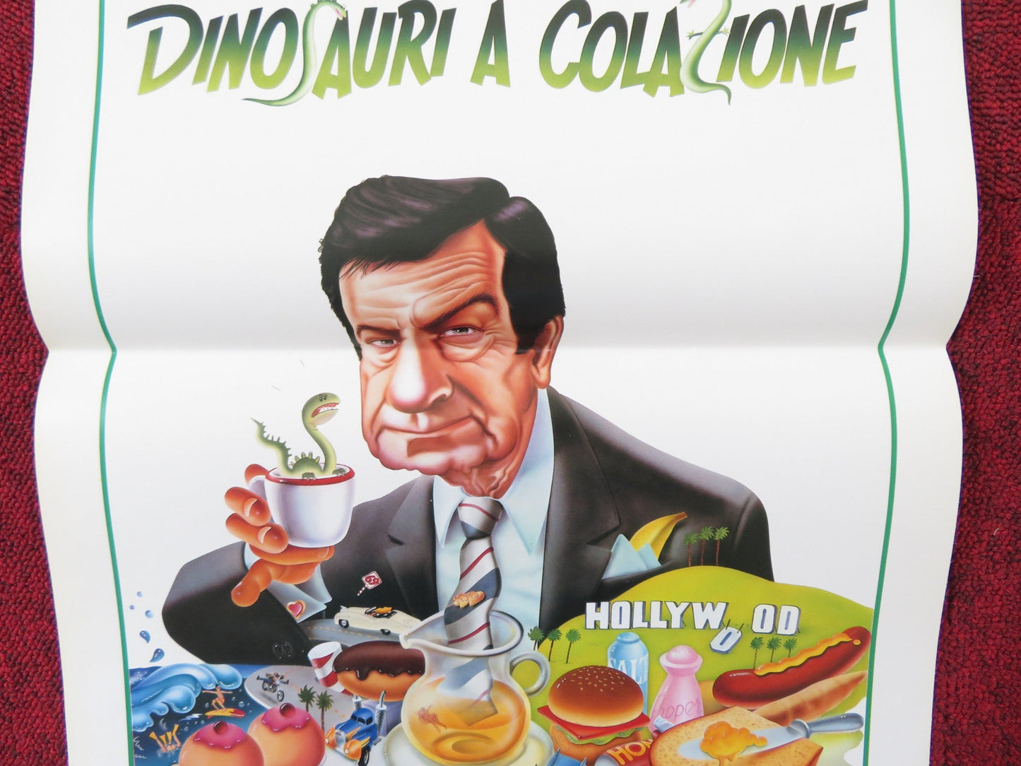 MOVERS & SHAKERS ITALIAN LOCANDINA POSTER WALTER MATTHAU CHARLES GRODIN 1985 Rendezvous Cinema Movie posters