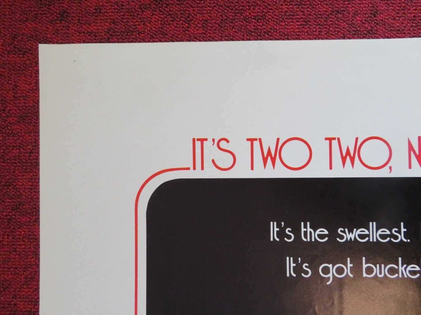 MOVIE MOVIE FOLDED US ONE SHEET POSTER GEORGE C.SCOTT TRISH VAN DEVERE 1978 Movie posters