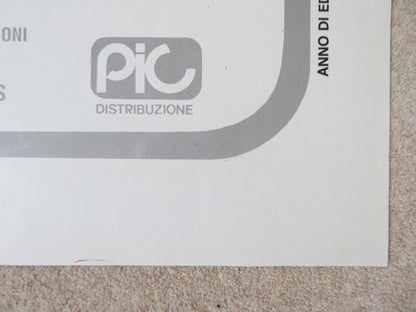 MOVIE RUSH - LE FEBBRE DEL CINEMA ITALIAN 2 FOGLIO POSTER BENJAMIN LEV 1976 Rendezvous Cinema Movie posters