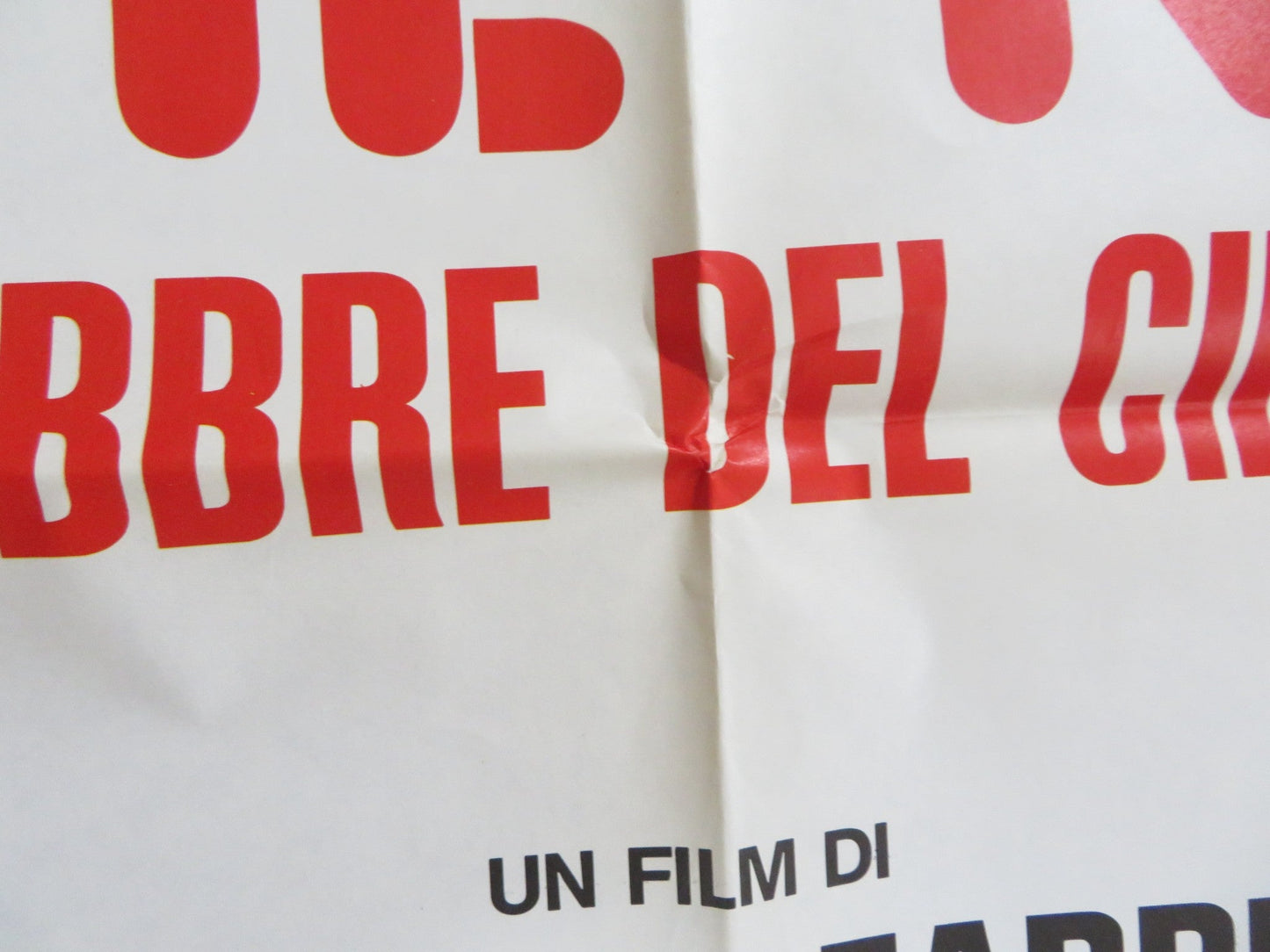 MOVIE RUSH - LE FEBBRE DEL CINEMA ITALIAN 2 FOGLIO POSTER BENJAMIN LEV 1976 Rendezvous Cinema Movie posters