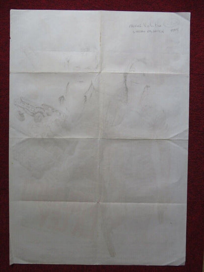 MOVING VIOLATION SPANISH ROLLED POSTER STEPHEN MCHATTIE KAY LENZ 1976 Movie posters