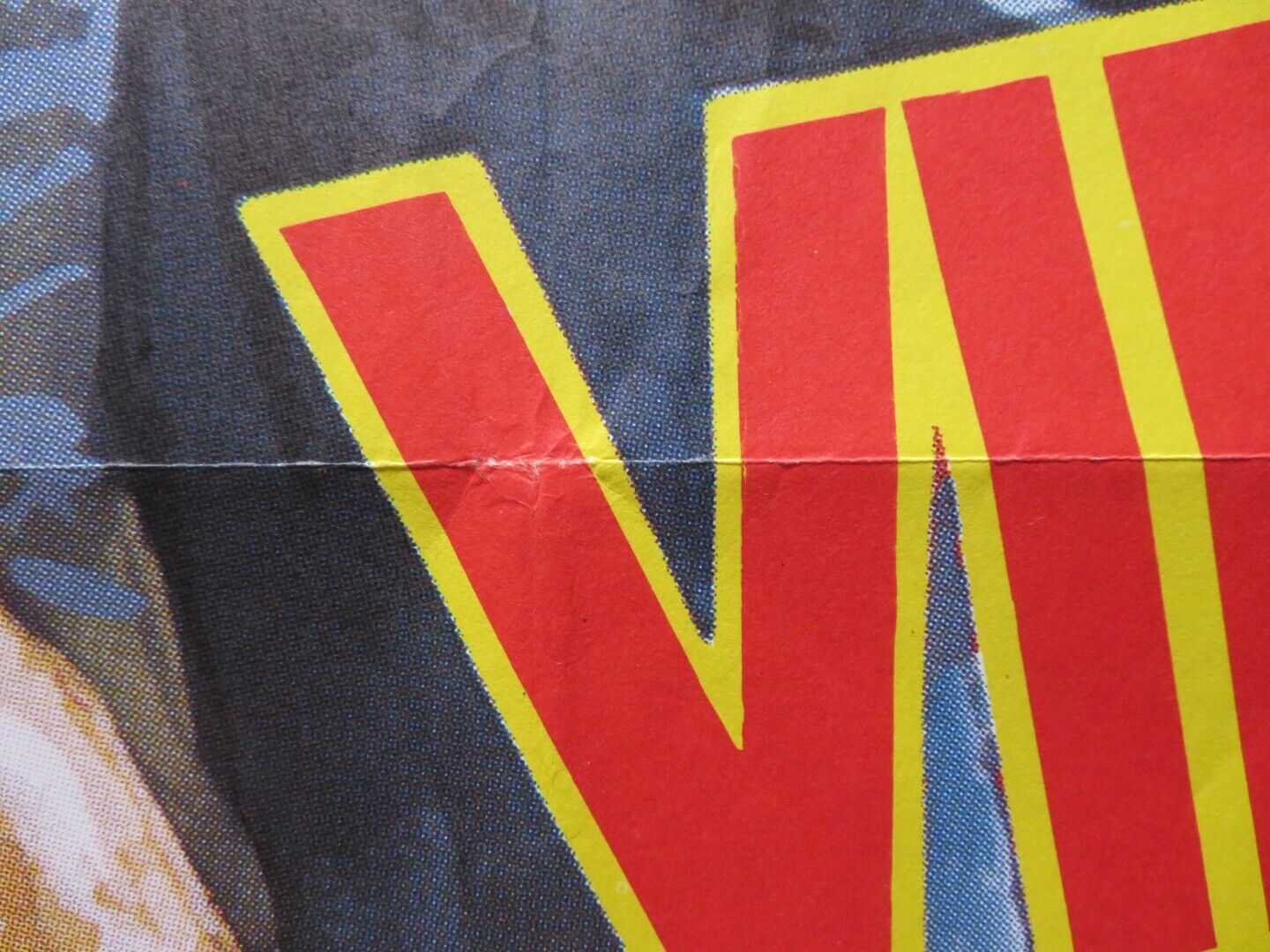 MOVING VIOLATION SPANISH ROLLED POSTER STEPHEN MCHATTIE KAY LENZ 1976 Movie posters