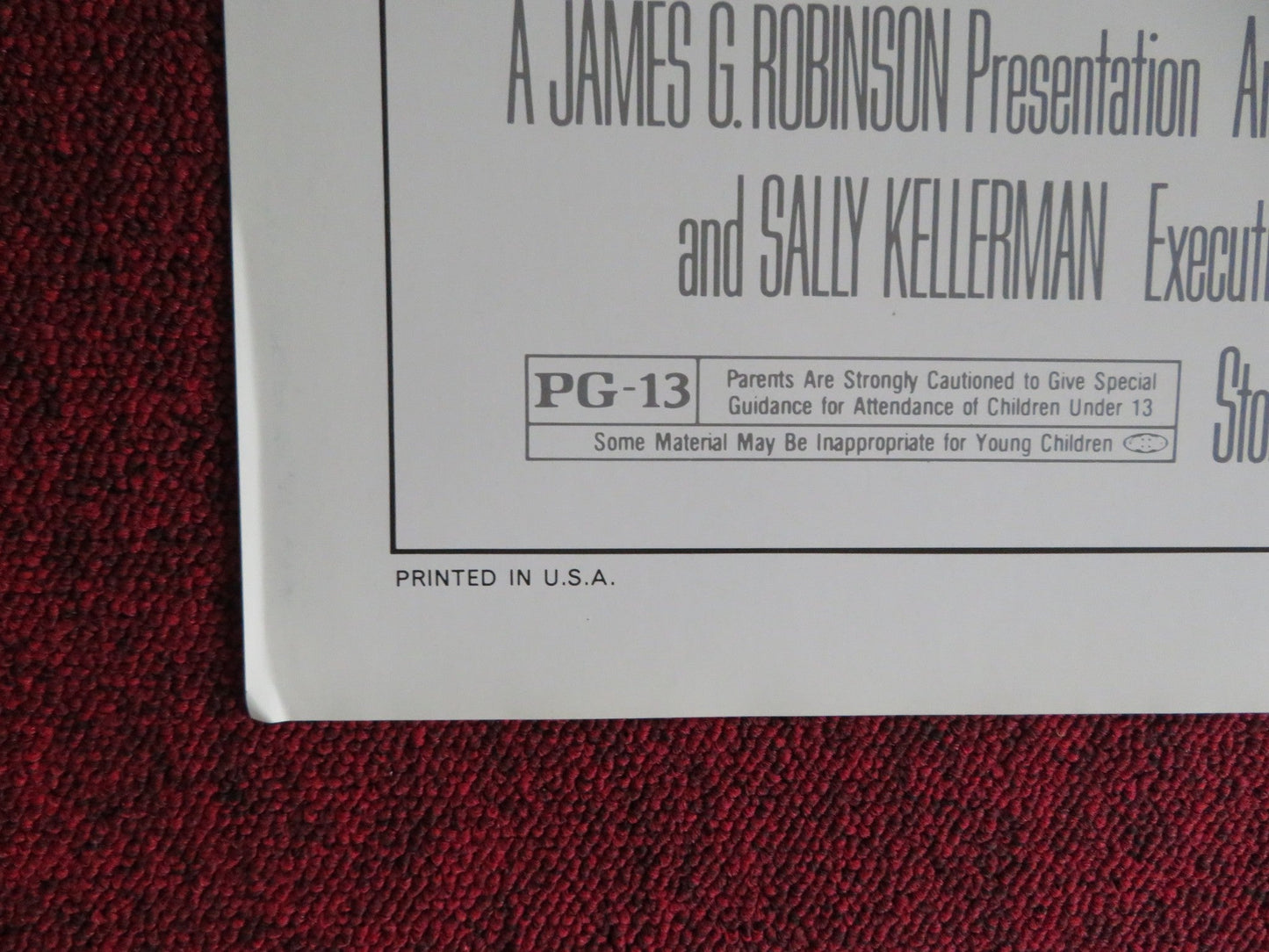 MOVING VIOLATIONS FOLDED US ONE SHEET POSTER JOHN MURRAY JENNIFER TILLY 1985 Rendezvous Cinema Movie posters