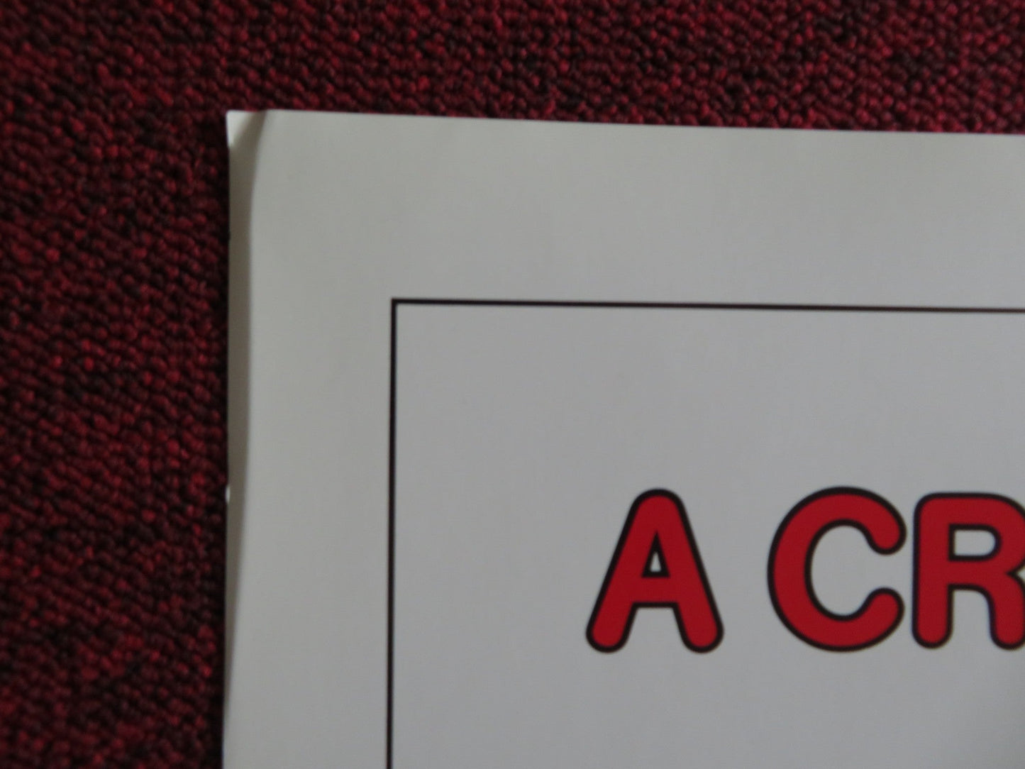 MOVING VIOLATIONS FOLDED US ONE SHEET POSTER JOHN MURRAY JENNIFER TILLY 1985 Rendezvous Cinema Movie posters