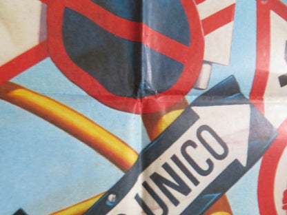 MOVING VIOLATIONS ITALIAN 2 FOGLIO POSTER JOHN MURRAY JENNIFER TILLY 1985 Rendezvous Cinema Movie posters