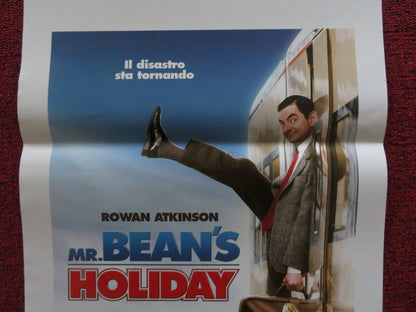 MR BEAN'S HOLIDAY ITALIAN LOCANDINA POSTER ROWAN ATKINSON STEVE PEMBERTON 2007 Rendezvous Cinema Movie posters