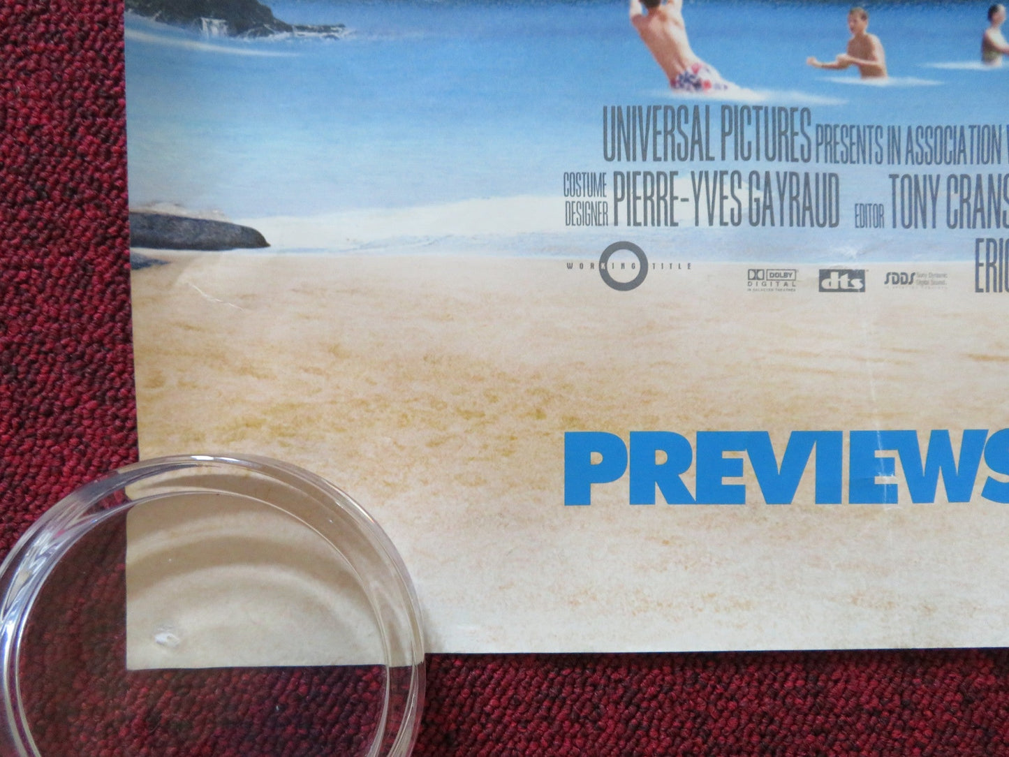 MR BEAN'S HOLIDAY UK QUAD (30"x 40") ROLLED POSTER ROWAN ATKINSON 2007 Rendezvous Cinema Movie posters