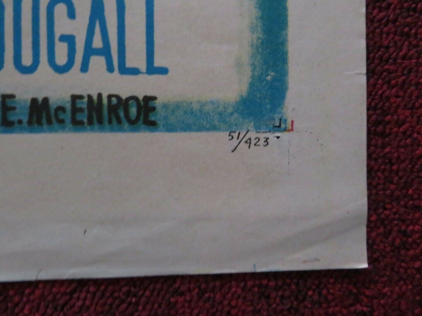 MR BELVEDERE RINGS THE BELL FOLDED US ONE SHEET POSTER CLIFTON WEBB 1951 Movie posters