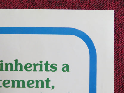 MR. BILLION FOLDED US ONE SHEET POSTER TERENCE HILL VALERIE PERRINE 1977 Rendezvous Cinema Movie posters