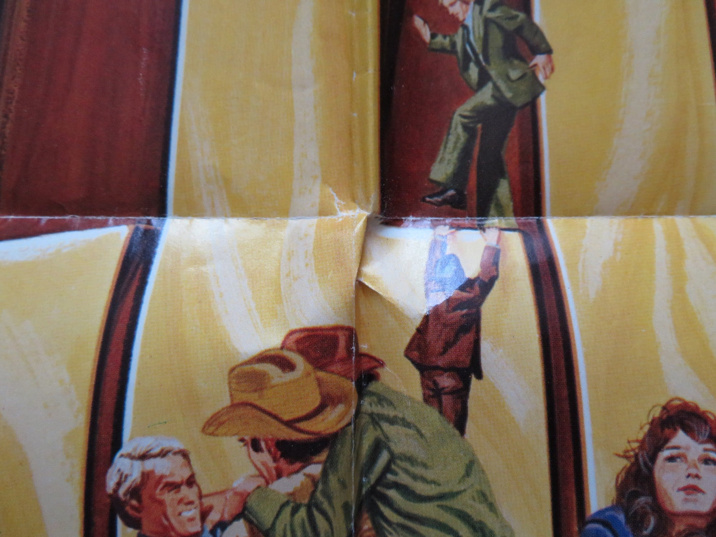MR. BILLION - STYLE B FOLDED US ONE SHEET POSTER TERENCE HILL V. PERRINE 1977 Rendezvous Cinema Movie posters