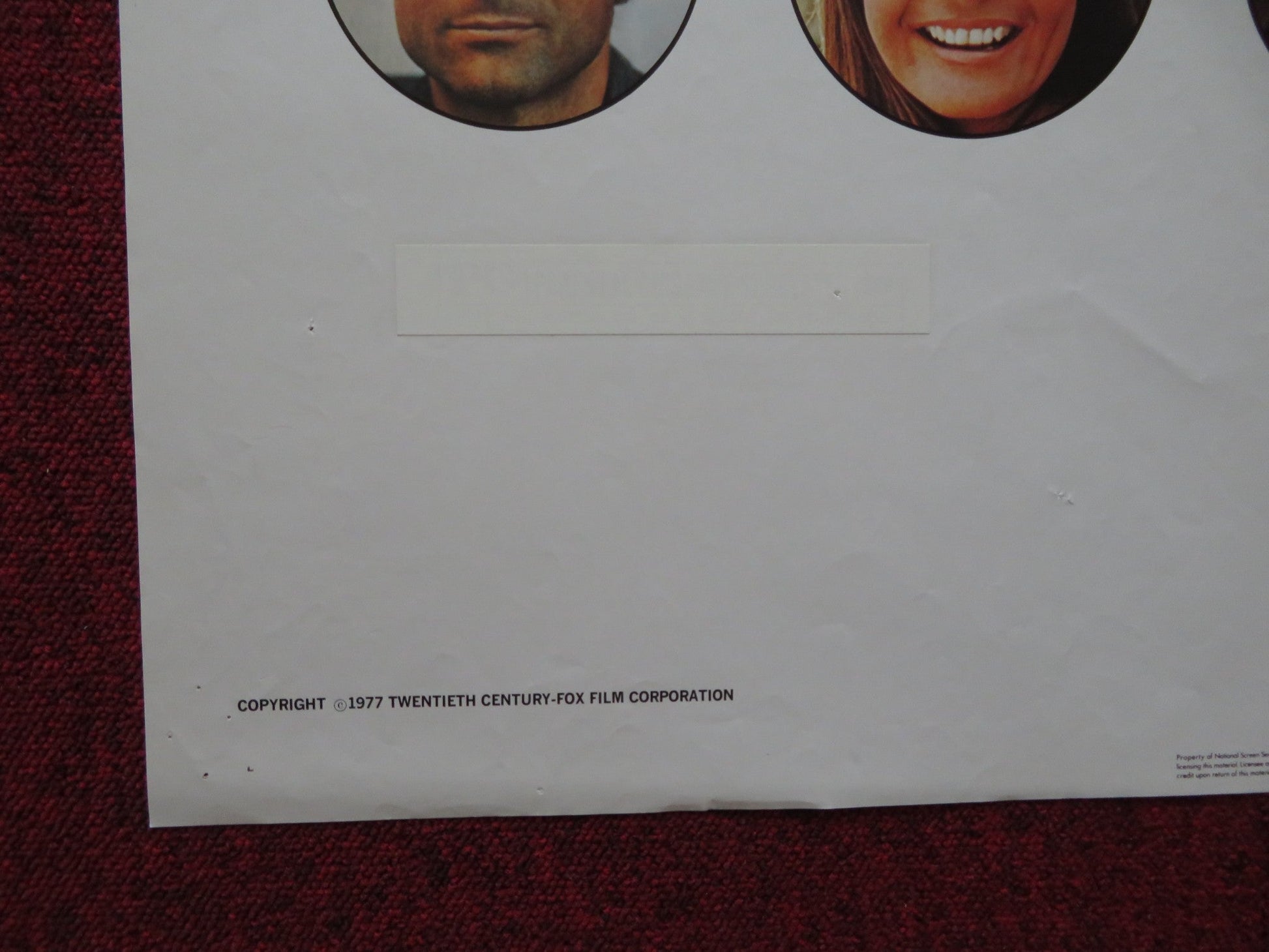 MR. BILLION - STYLE B FOLDED US ONE SHEET POSTER TERENCE HILL V. PERRINE 1977 Rendezvous Cinema Movie posters