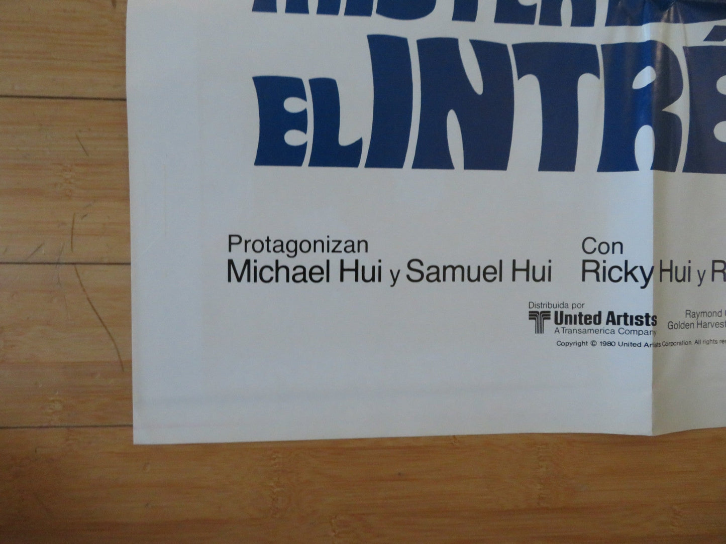 MR. BOO / THE PRIVATE EYES 1 STOP INTERNATIONAL SPANISH POSTER MICHAEL HUI 1976 Rendezvous Cinema Movie posters